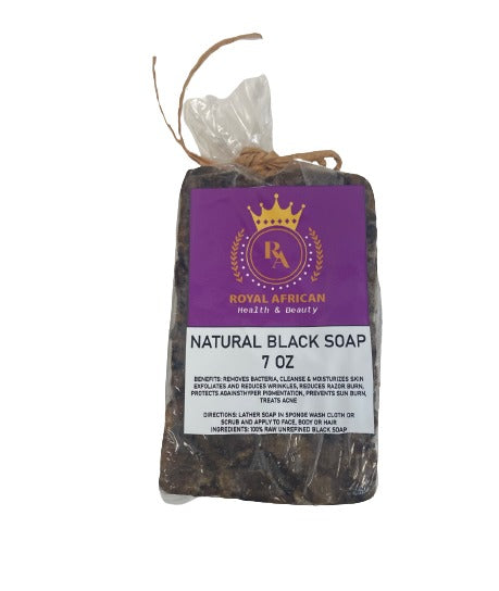 Royal African Natural Black soap