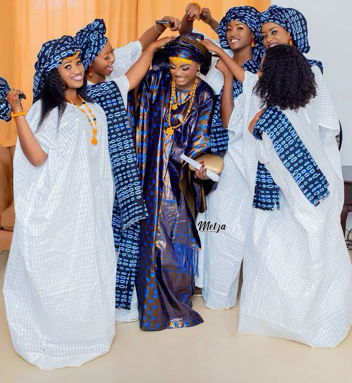 traditional african bridesmaid dresses Bridesmaid dresses for a wedding in the colors of Africa Afroculture.net