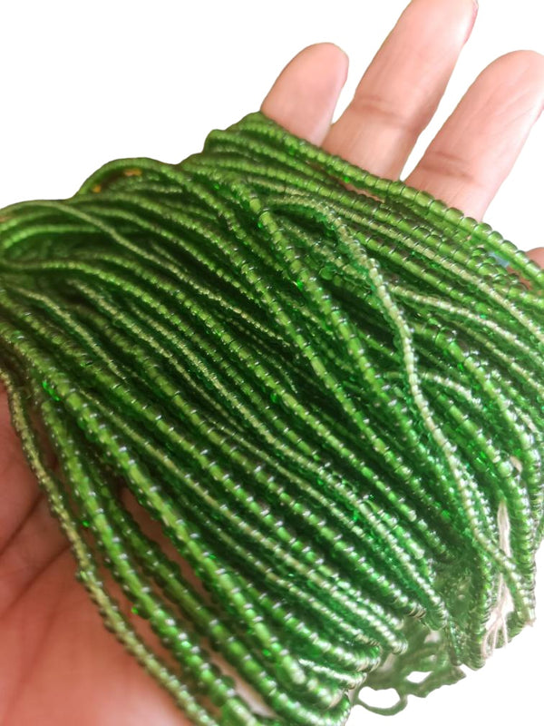 African Waist Beads Greens| Tie on Waist beads | Waist jewelry | Belly Chain