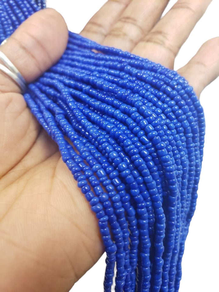 African Waist Beads Blue