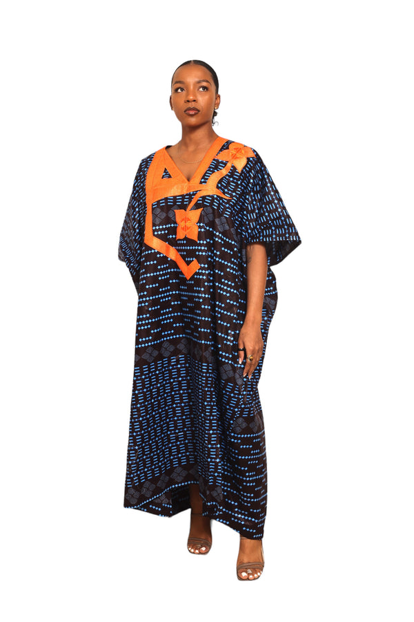 Long African Kaftan dress