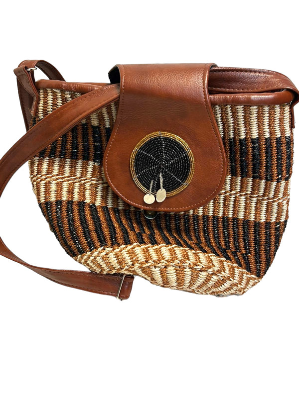 African woven handbag made in kenya